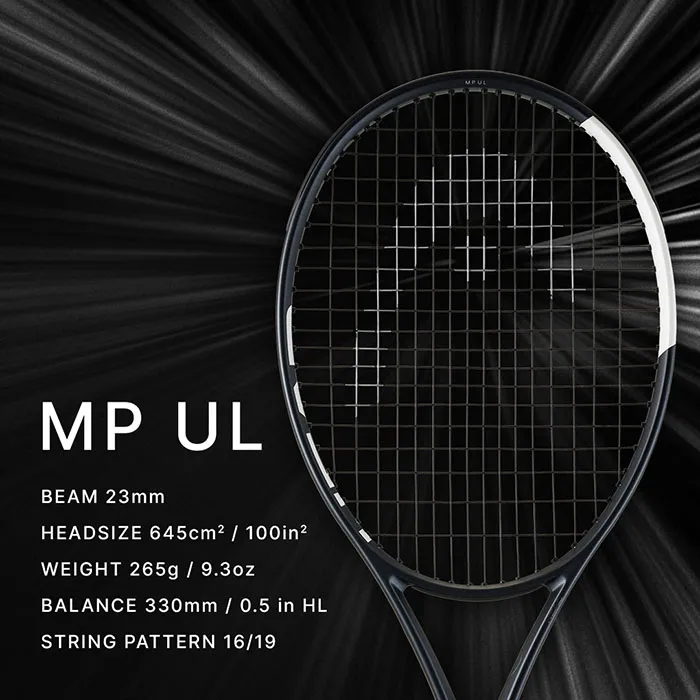 head speed 2026 specs mp ul.